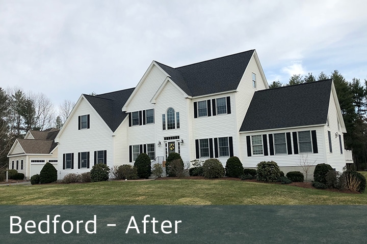 Bedford white home project after