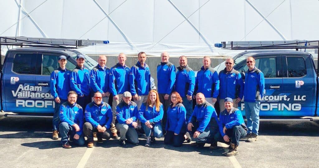 Adam V Roofing team photo