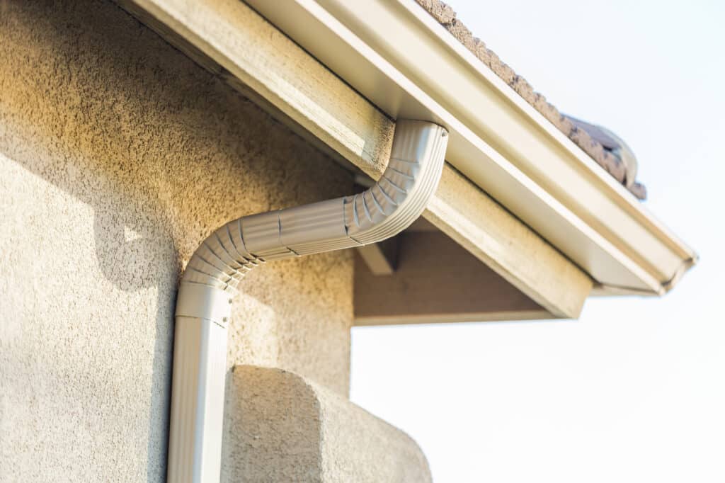 Clogged Gutters and Roof Damage