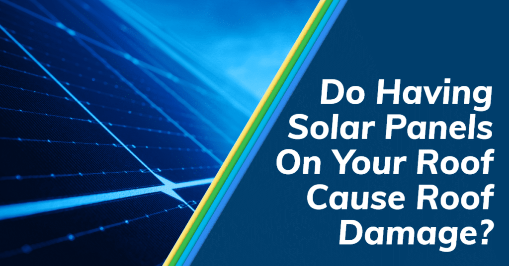 Do solar panels damage roof
