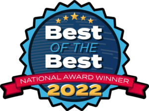 Best of the Best National Award Winner 2022 - Adam Vaillancourt Roofing & Gutters