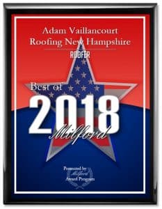 Best of Milford 2018 - Adam Vaillancourt Roofing