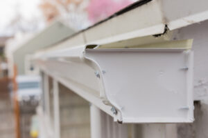 A worn gutter system