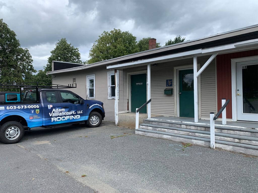 Adam Vaillancourt Roofing & Gutters office