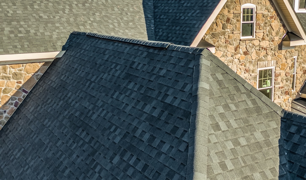 Asphalt shingle roof