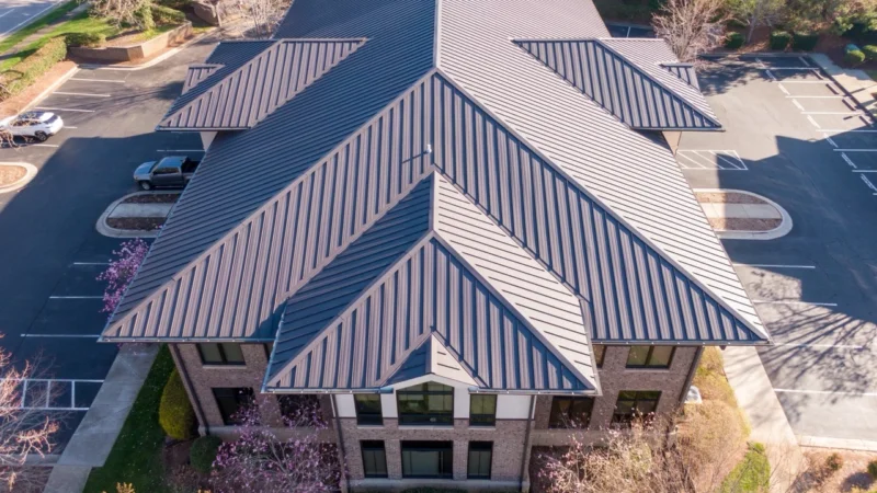 standing seam metal roof